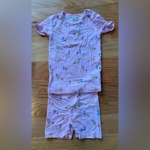 Magnetic Me Pink Pajama Set with Fruit Design